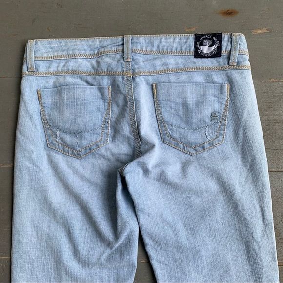 *SALE* EUC Source of Wisdom Distressed Sz 9 Jean - Picture 11 of 11